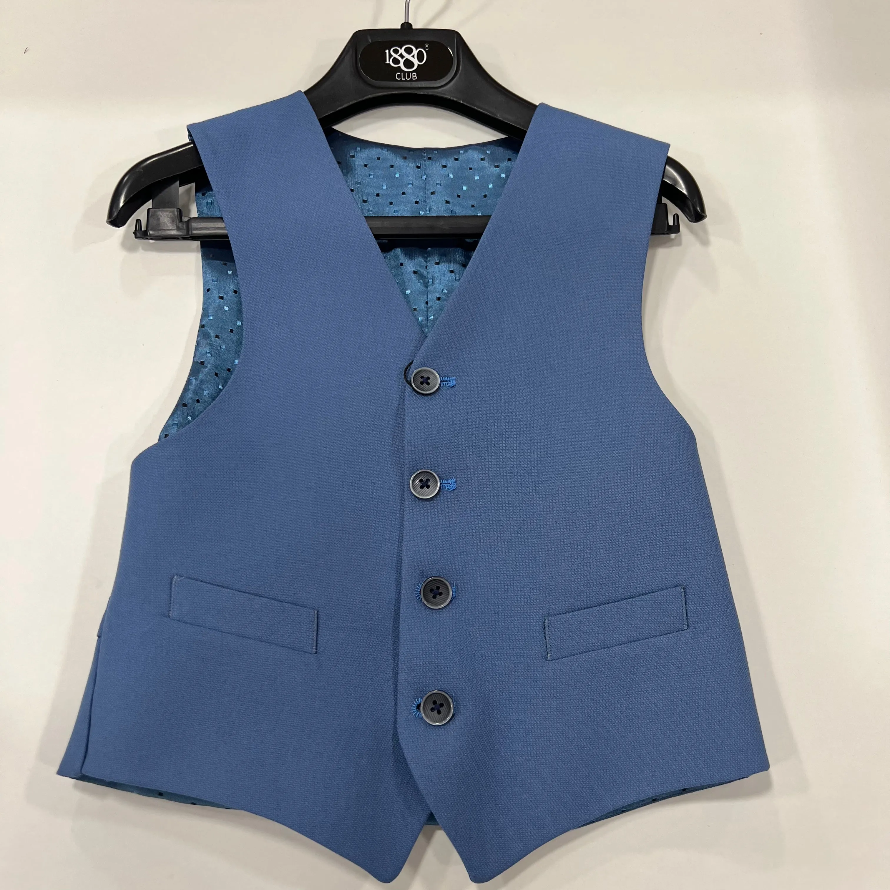 1880 Club Boys Blue Waistcoats 132-55116A/23