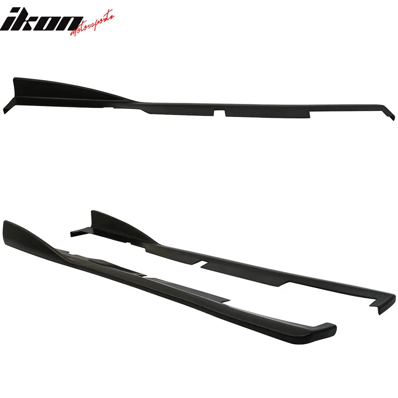 2002-2006 Acura RSX DC5 CS Style Unpainted Black Side Skirts PU Pair