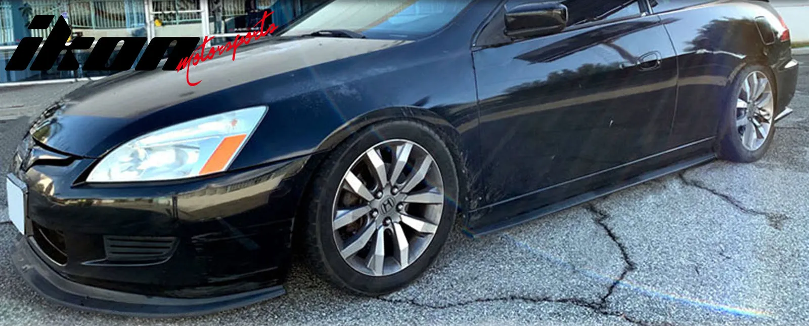 2003-2005 Honda Accord Coupe Side Skirts Extentio CDC Style Unpainted