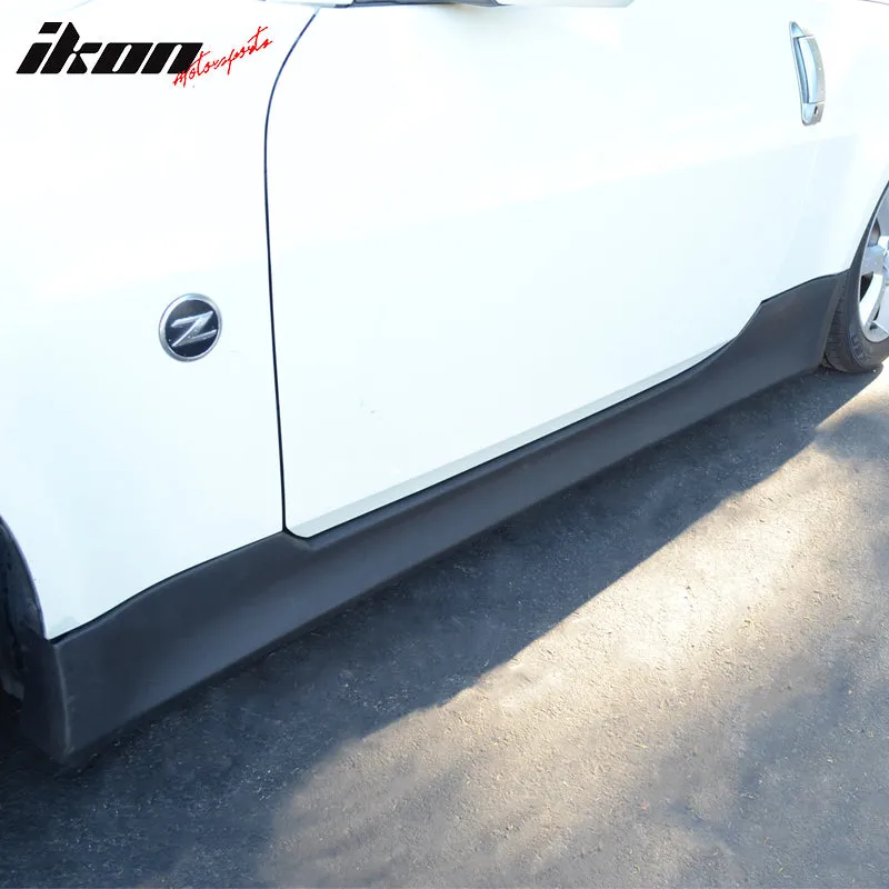 2003-2009 Nissan 350Z Z33 V Style Side Skirts Rocker Panel PU