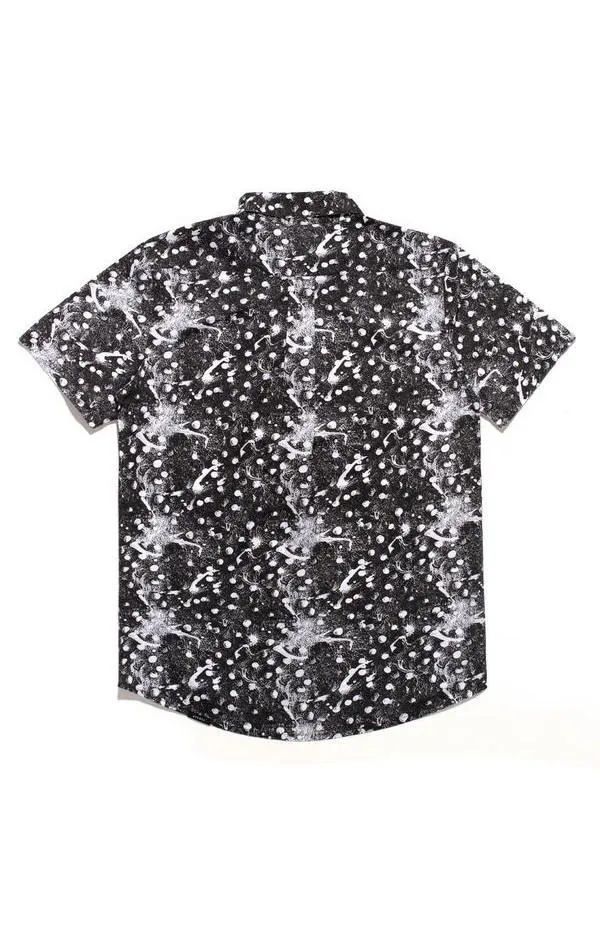 Afends Mens Microscope - Short Sleeve Shirt