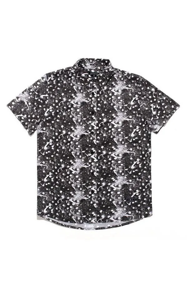 Afends Mens Microscope - Short Sleeve Shirt