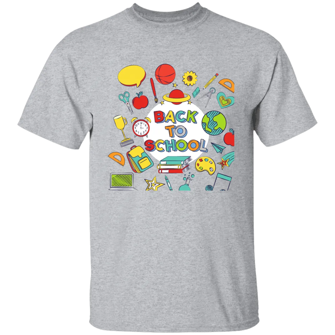 Back To School Youth 100% Cotton T-Shirt