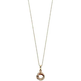 Beginnings Twist Knot Pendant - Gold