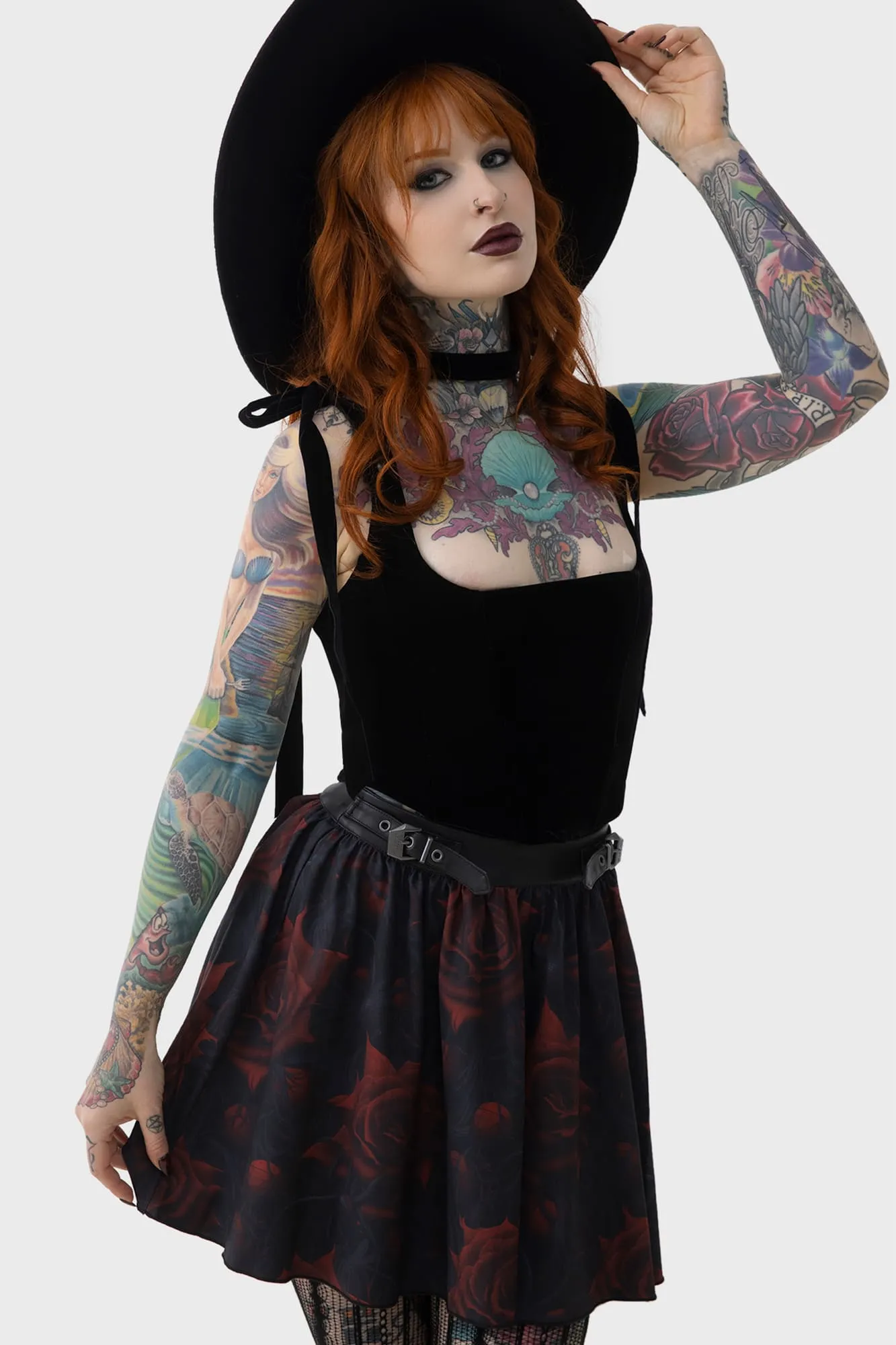 Blood Rose Skirt