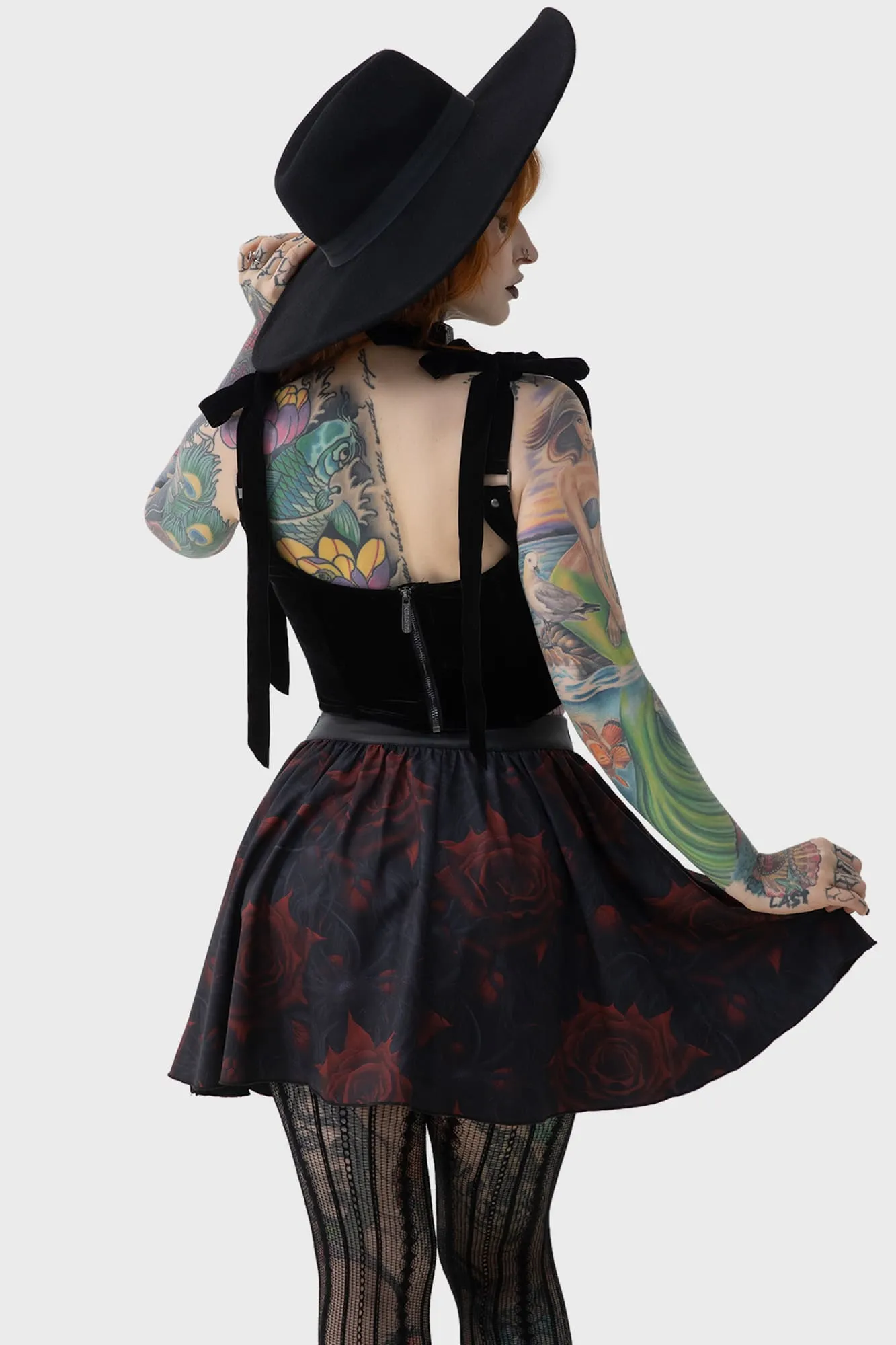 Blood Rose Skirt