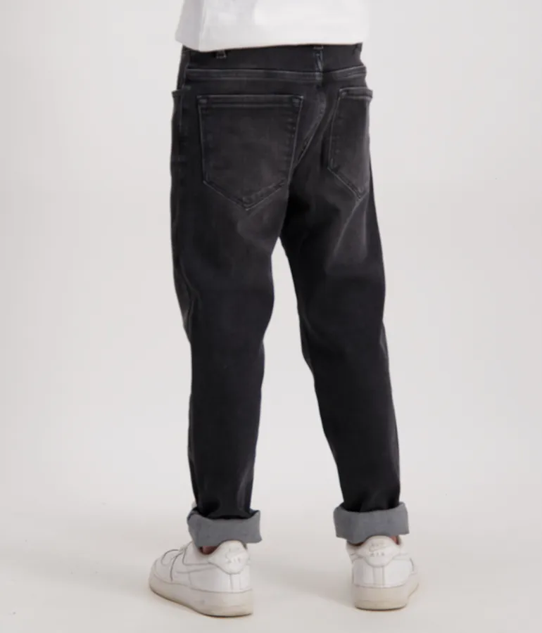 Boy's Jeans Rocky JR. Denim - Black Used