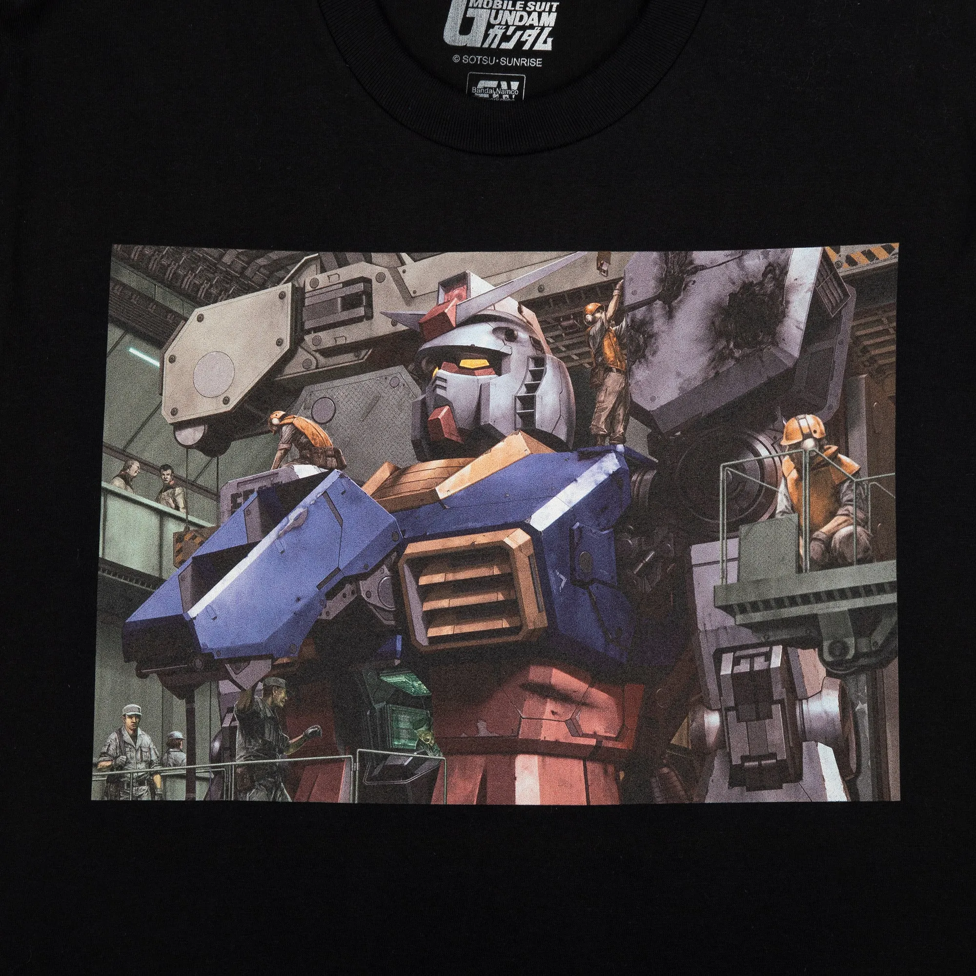 Earth Defense Gundam Pit Crew Black Tee