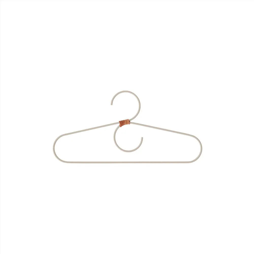 Hanger for kids - Tiny Fuku - 2 Pcs/Pack - Clay