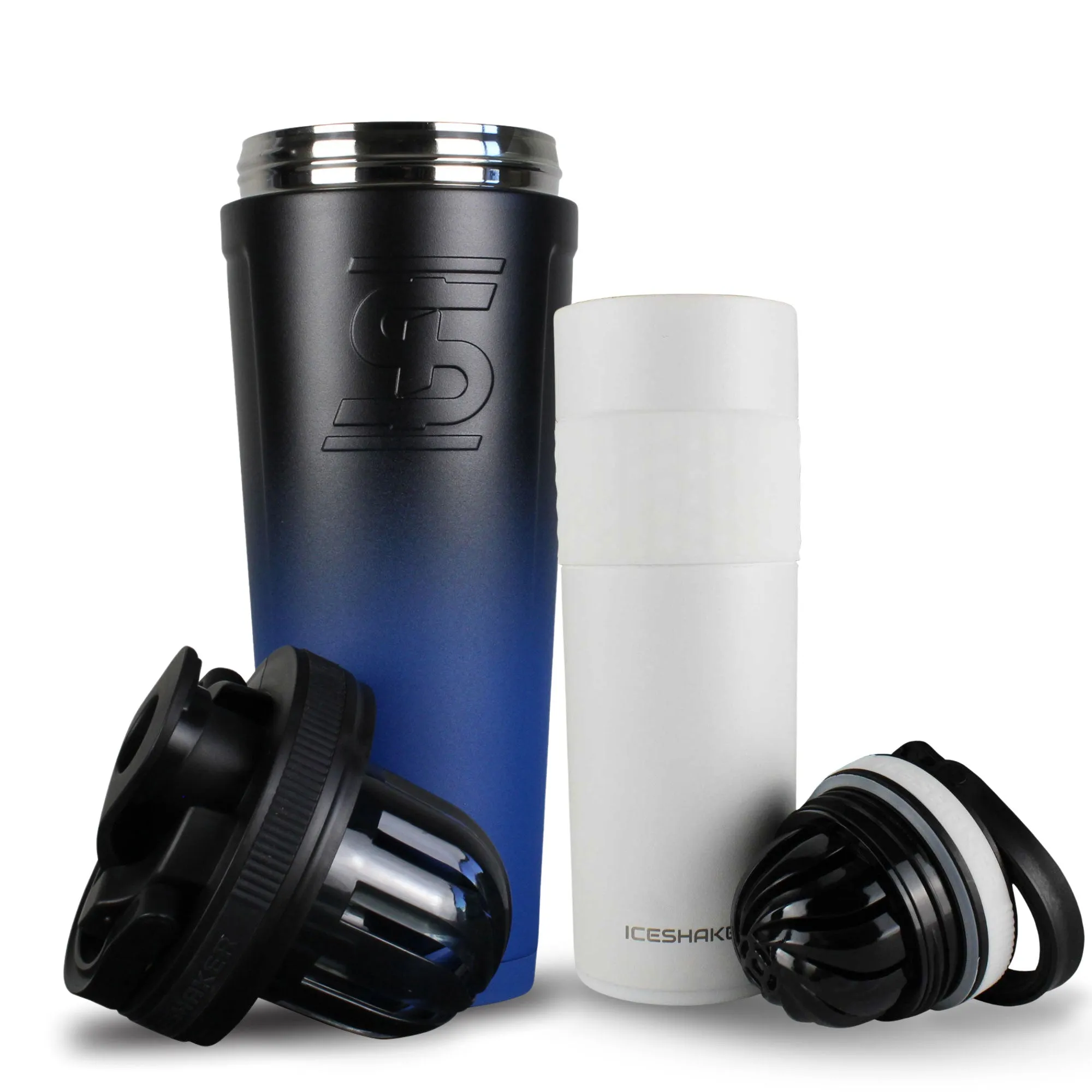 His & Her Protein Shaker Bottle Bundle