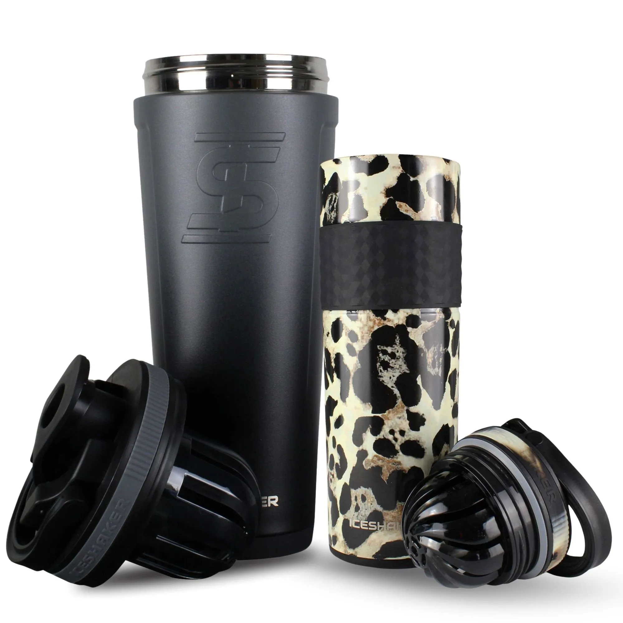 His & Her Protein Shaker Bottle Bundle