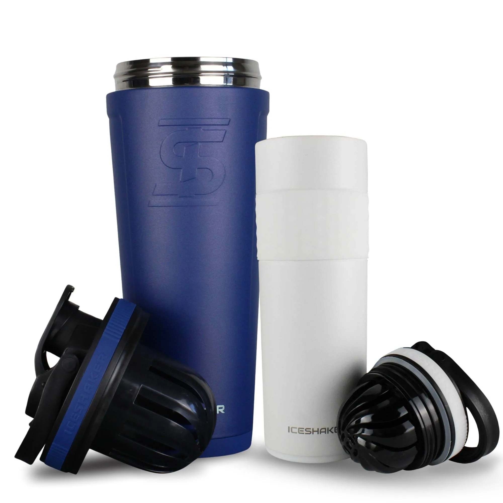 His & Her Protein Shaker Bottle Bundle