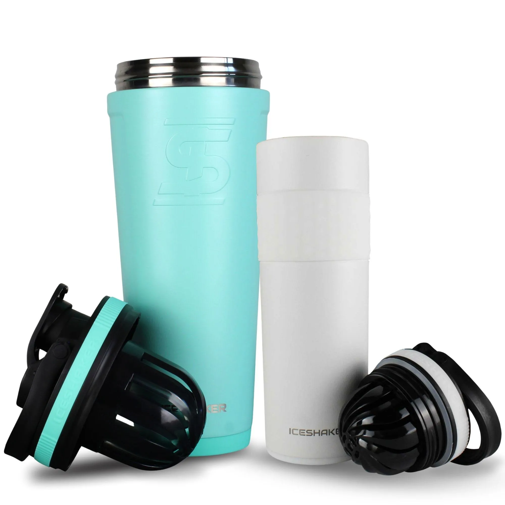 His & Her Protein Shaker Bottle Bundle