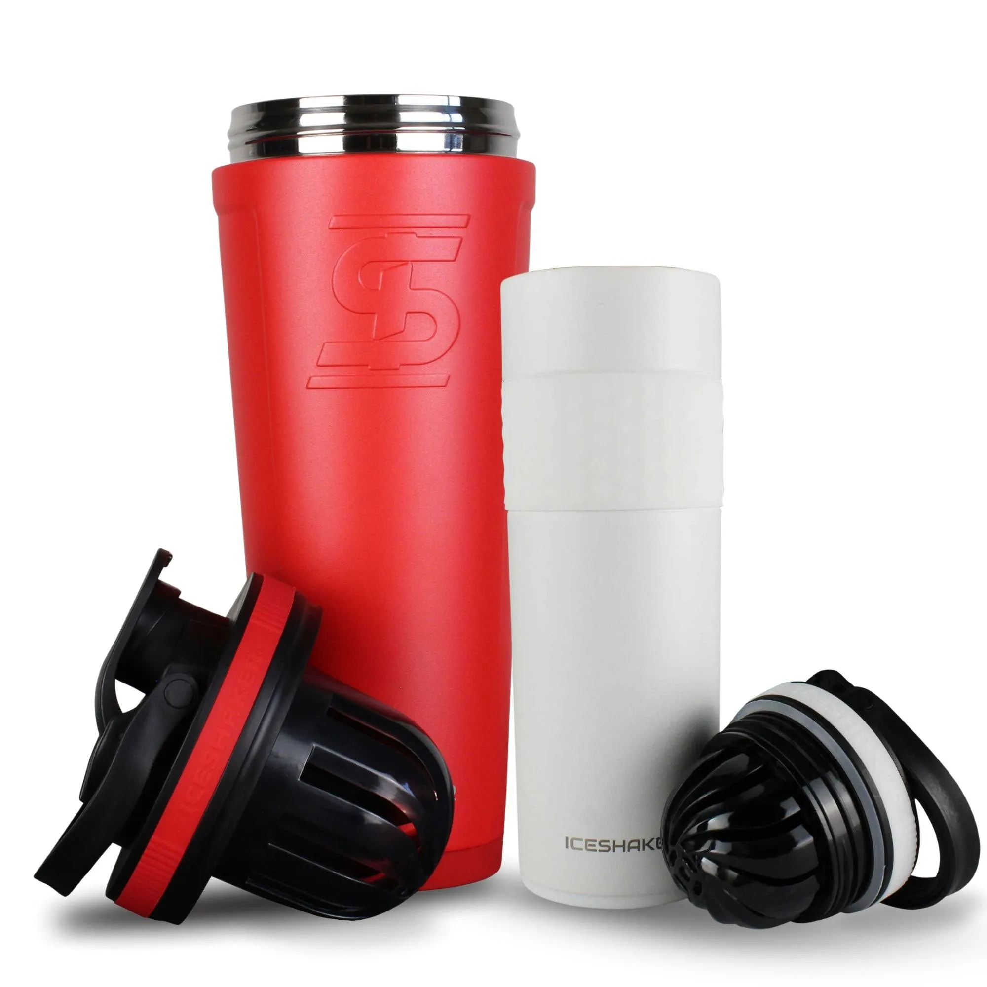 His & Her Protein Shaker Bottle Bundle