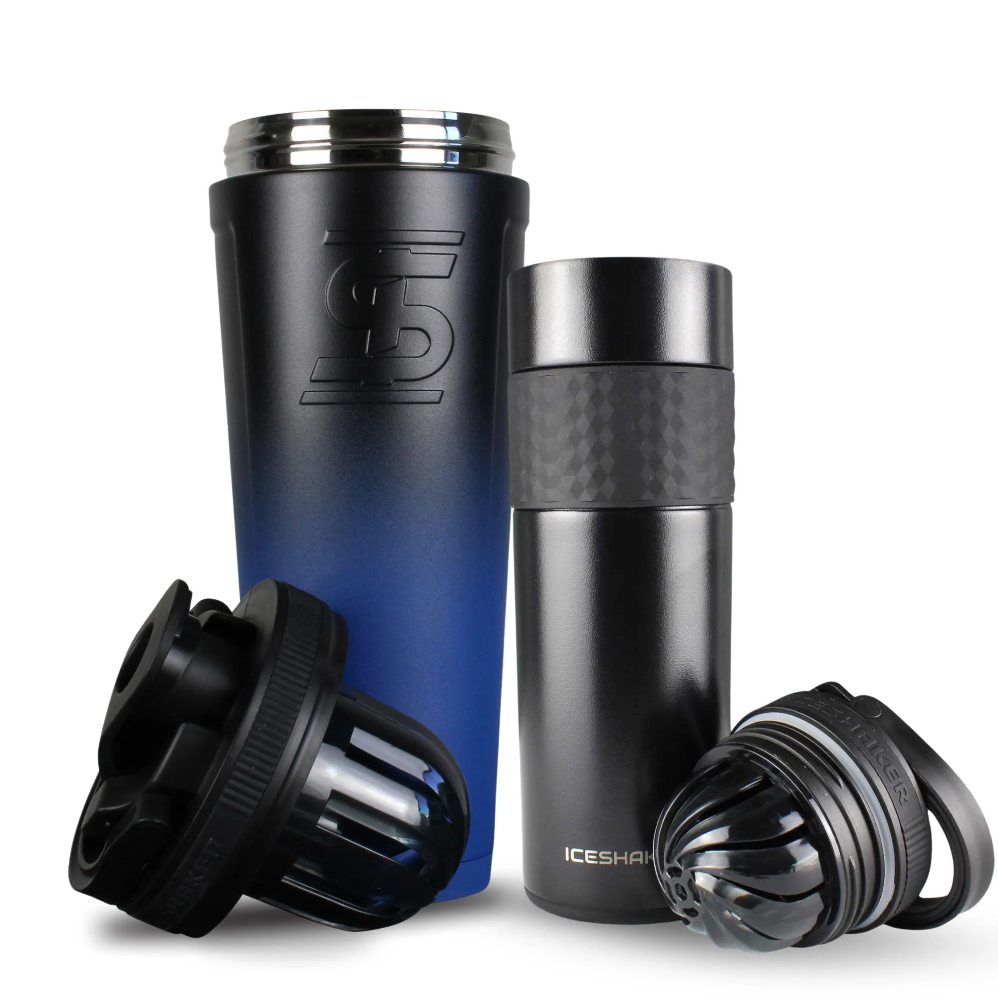 His & Her Protein Shaker Bottle Bundle