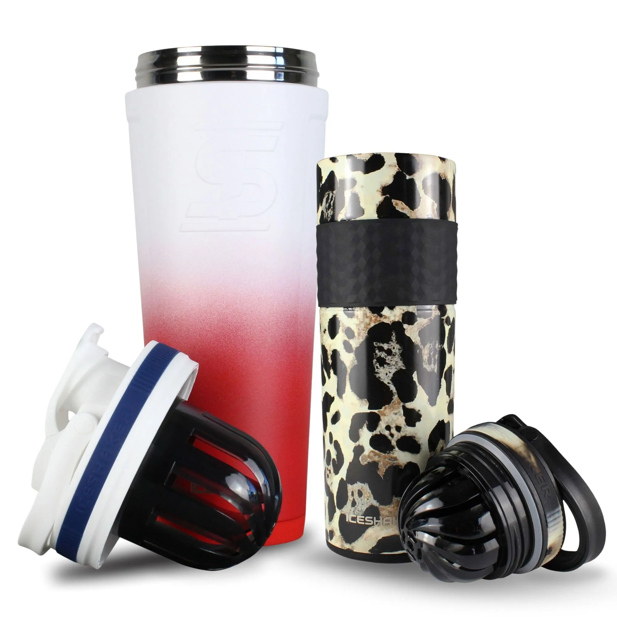 His & Her Protein Shaker Bottle Bundle