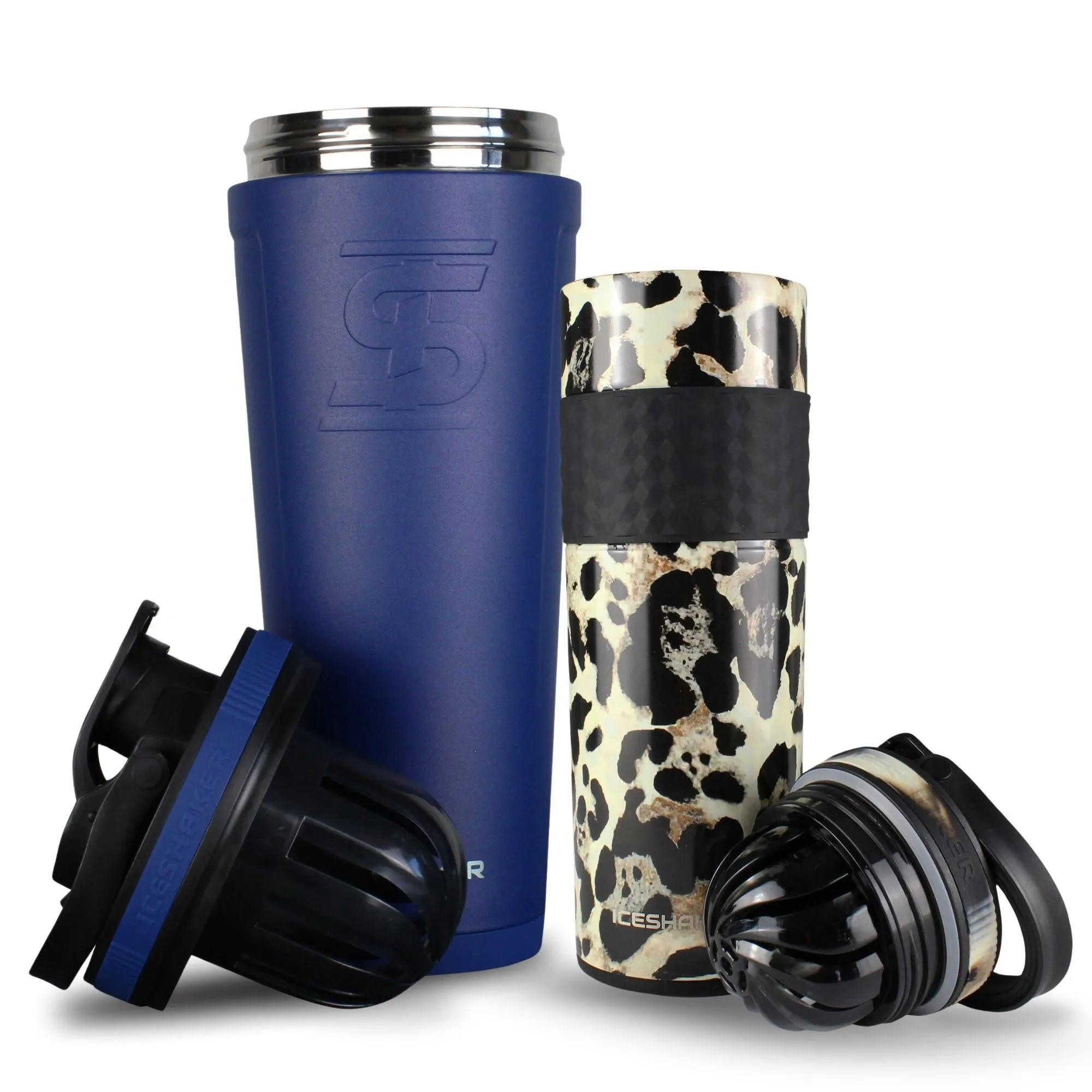 His & Her Protein Shaker Bottle Bundle