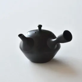 Hokuryu Reduction Fired Tama-gata Kyusu Teapot