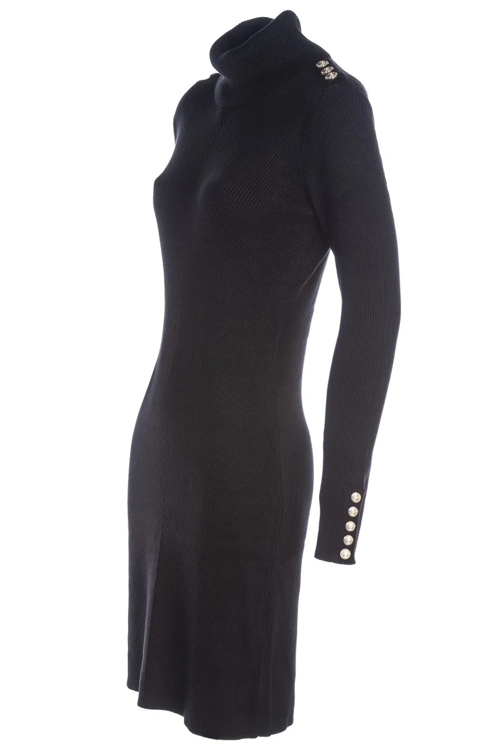 Holland Cooper Kensington Ladies Jumper Dress in Black