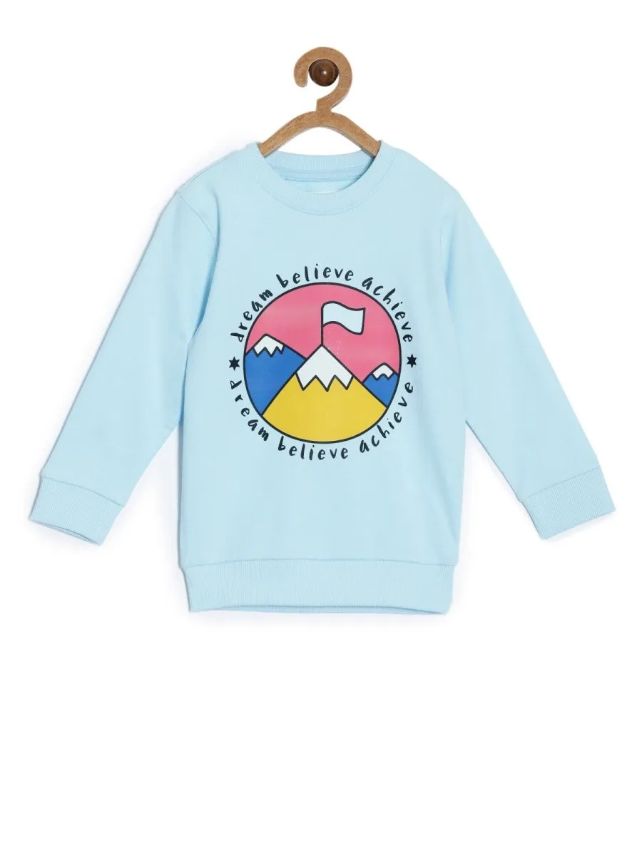 Kids Sweatshirt Combo of 2- Lets Rock & Dream Believe Achieve