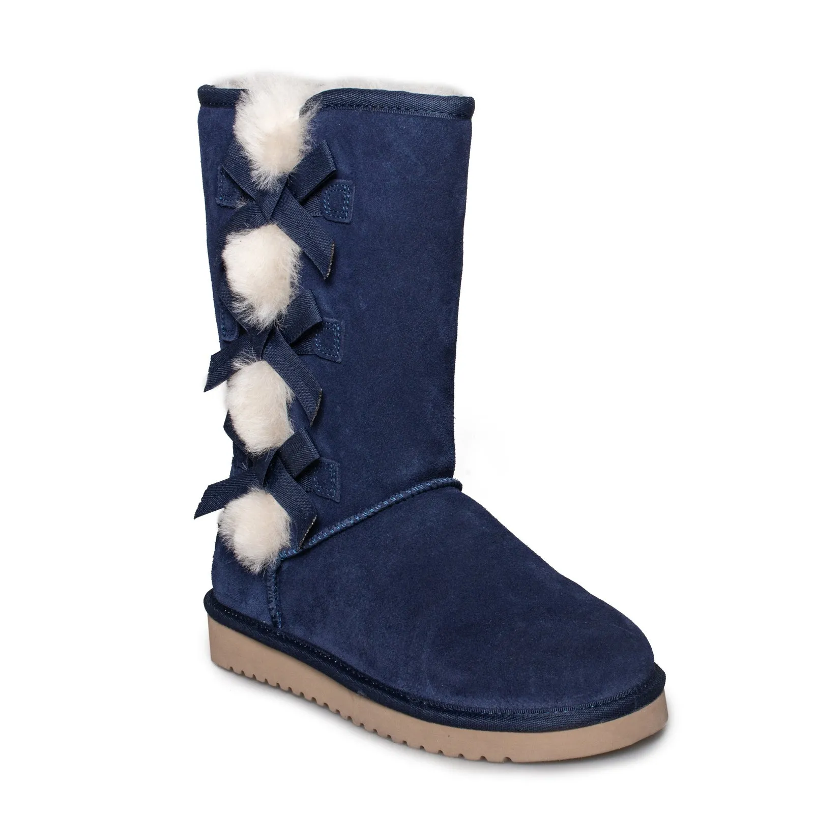 Koolaburra By UGG Victoria Tall Insignia Blue Boots - Women's