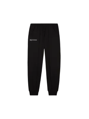 Men Organic Cotton Loungewear Pants with C-FIBER™—black