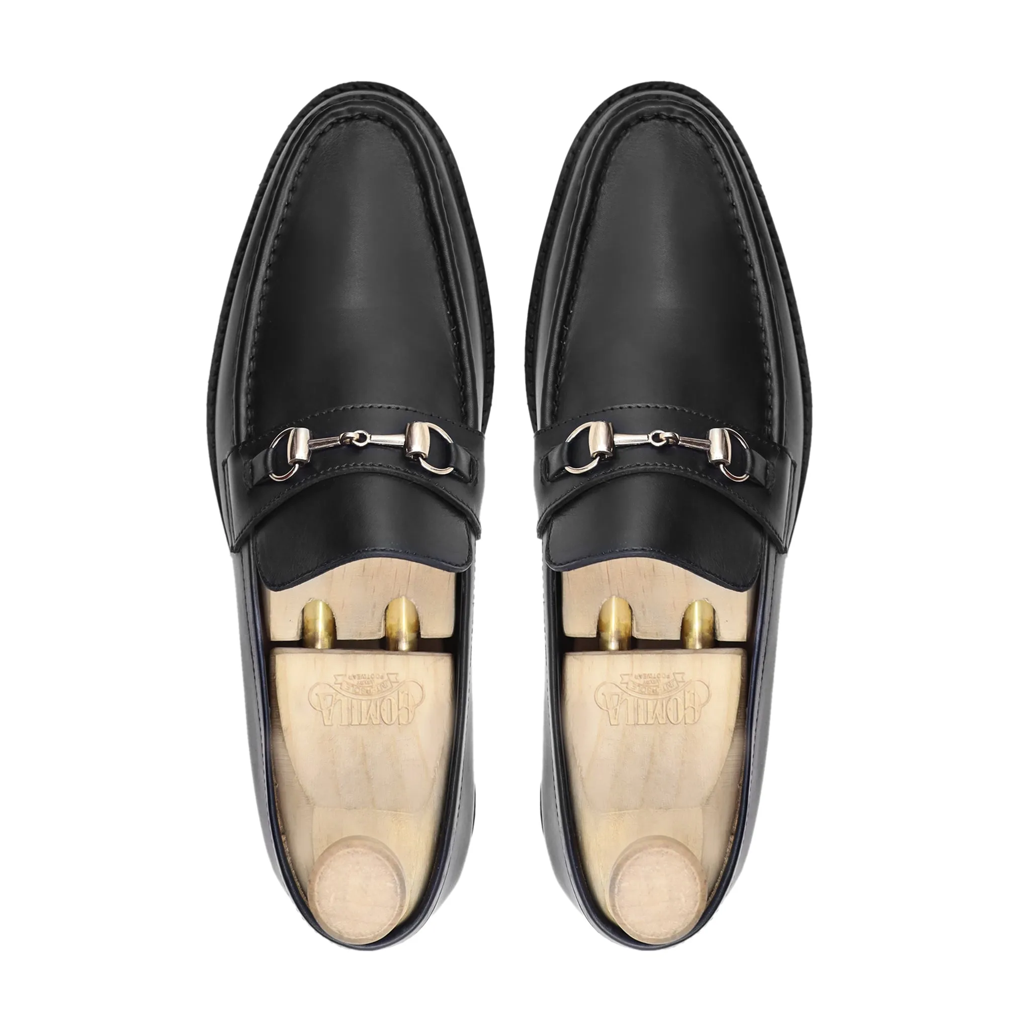 Odall - Men's Black Calf Leather Loafer