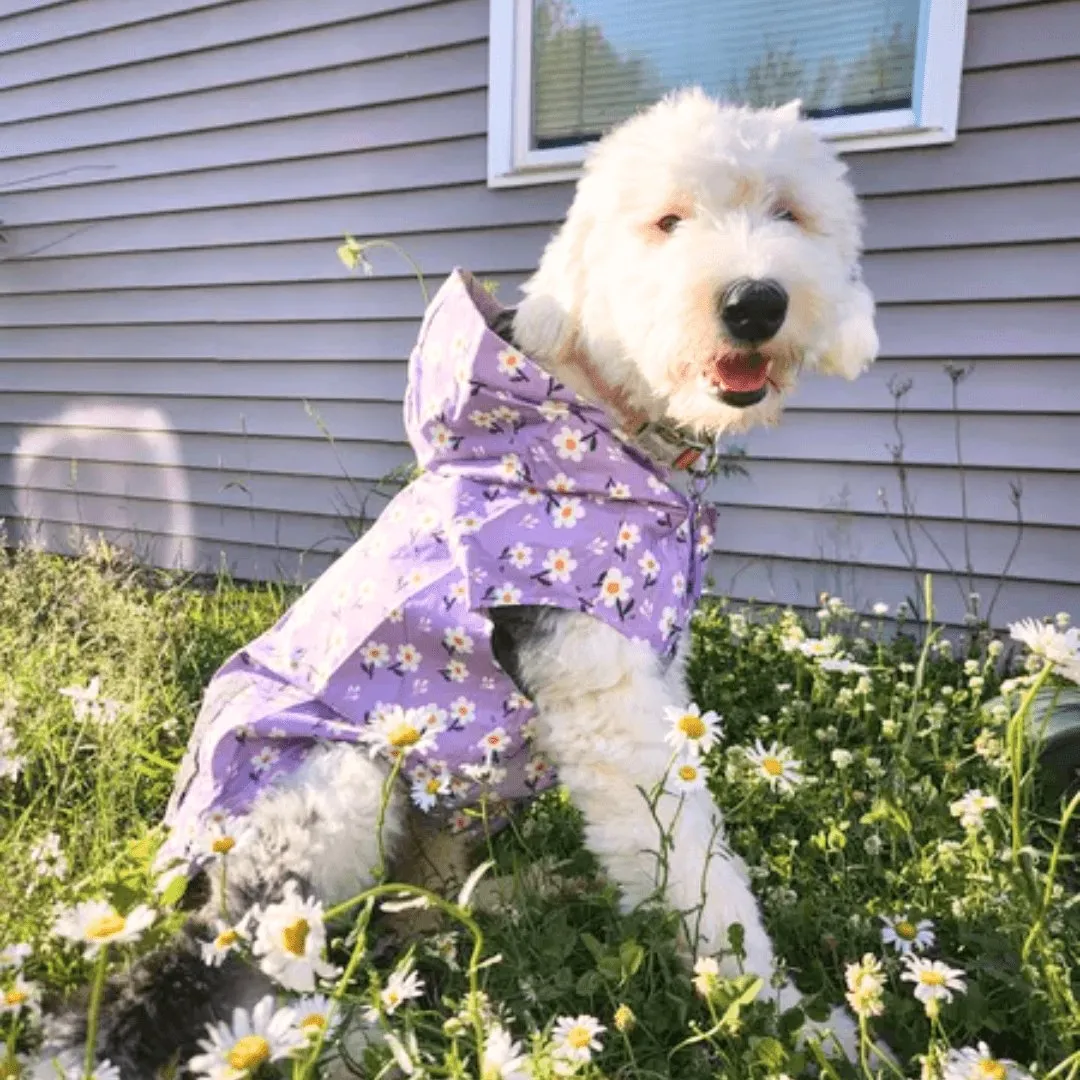 Purple Daisy Reversible Zoomies Rain Vest™