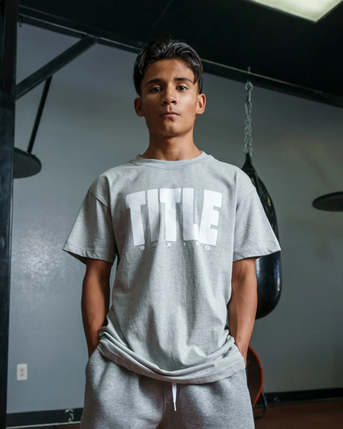 TITLE Boxing Iconic Block Tee