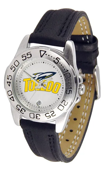 Toledo Rockets Sport Leather Ladies Watch