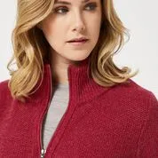 Toorallie Wool Biker Knit Waratah