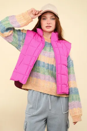 VER110 - CURVY PUFFER VEST