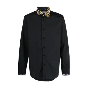 Versace Jeans Couture Black Logo Shirt