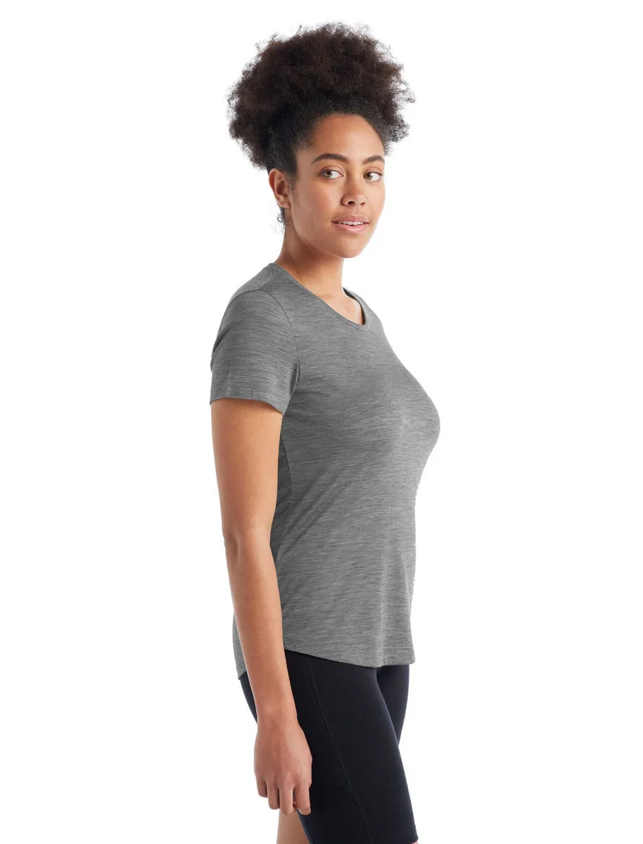 W Sphere II SS Tee Metro Heather