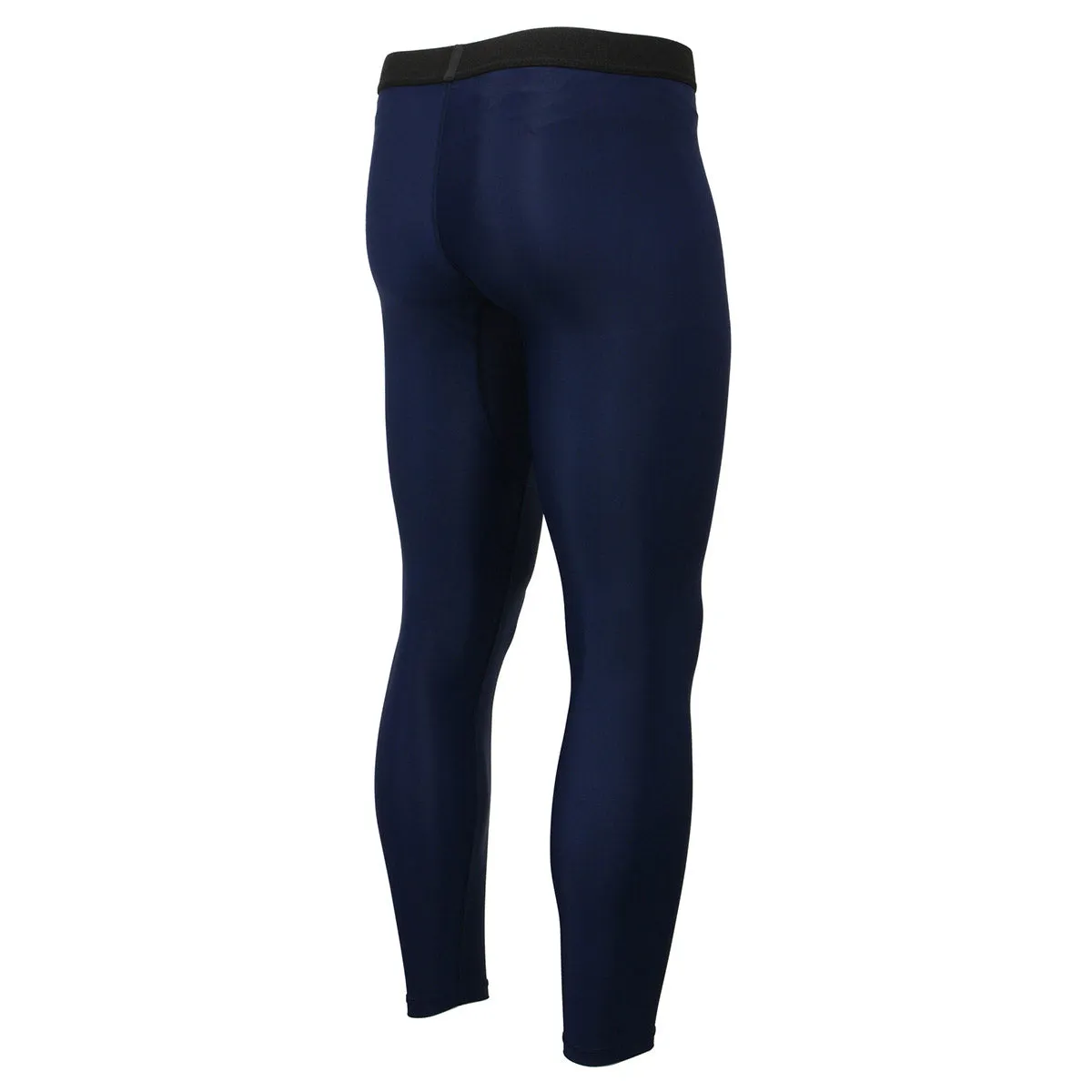 X-Fitness XFM7002 Men's Blue Compression Base Layer Workout Pants Jiu